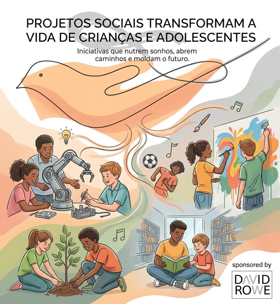 Projetos Sociais para criancas e Adolescentes